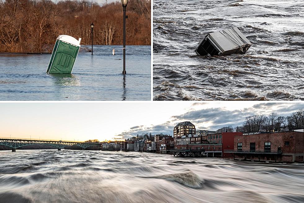 Kennebec River's Fury Unleashed in Central Maine: Dramatic Photos