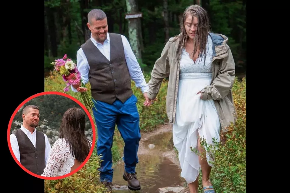 WATCH: Couple Hikes Miles in Maine Woods to Get Married in Rain