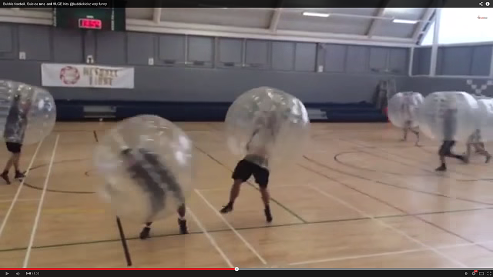 Bubble Football is Soccer With a Twist [VIDEO]