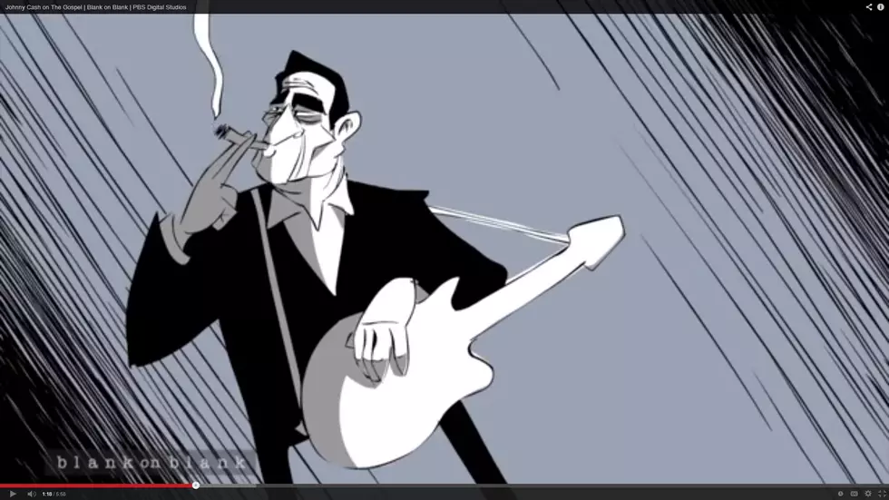 Johnny Cash Talks About the Gospel in Animated Interview [VIDEO]