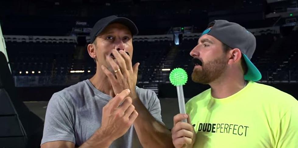 &#8216;Dude Perfect&#8217; Trick Shots with Tim McGraw! [VIDEO]