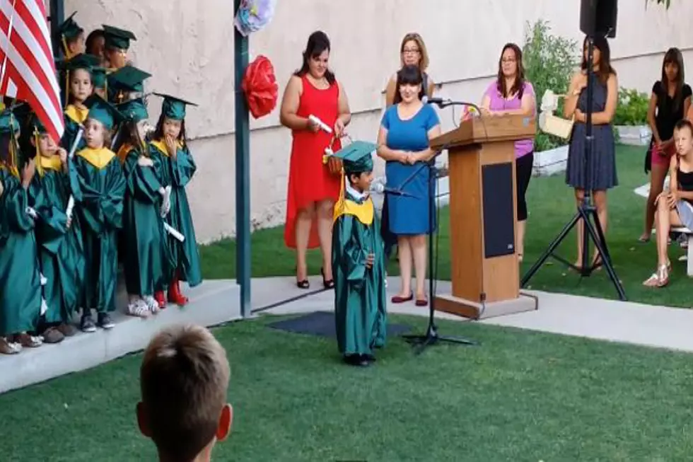 Shortest Greatest Graduation Speech from a Preschooler [VIDEO]