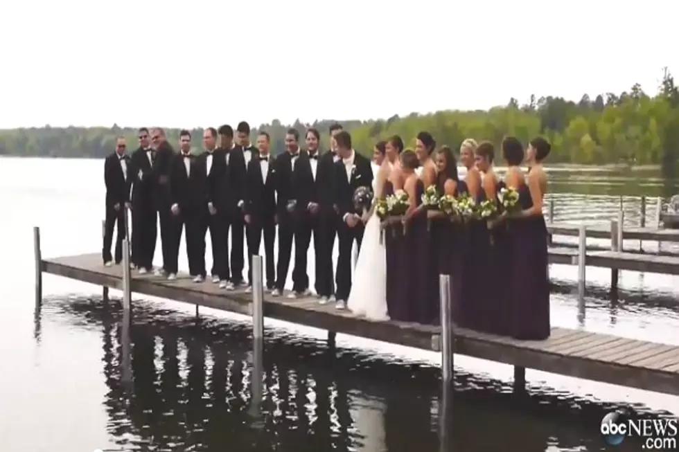 Everyone Took the Plunge at this Wedding [VIDEO]