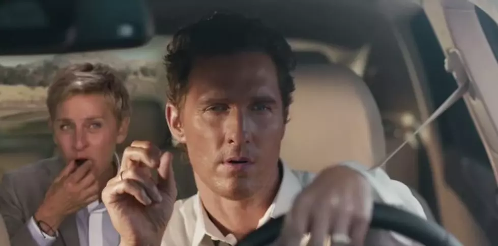 Matthew McConaughey Has a Serious Moment with a Bull…Until Ellen Shows You the Un-Cut Version of the Lincoln Ad [VIDEO]