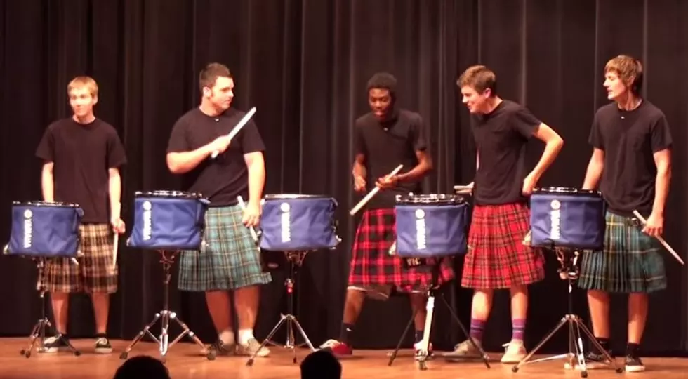 Hot Scots Drum Line