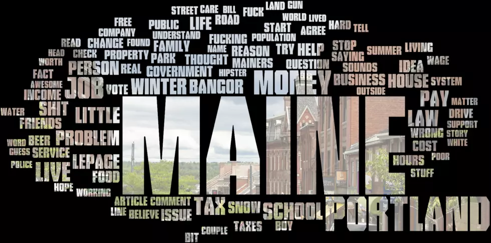 Maine’s Most Used Words in 2015