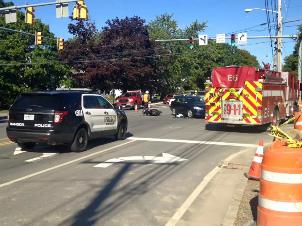 Bangor Police ID Motorists In Broadway Crash, Continue Investigation