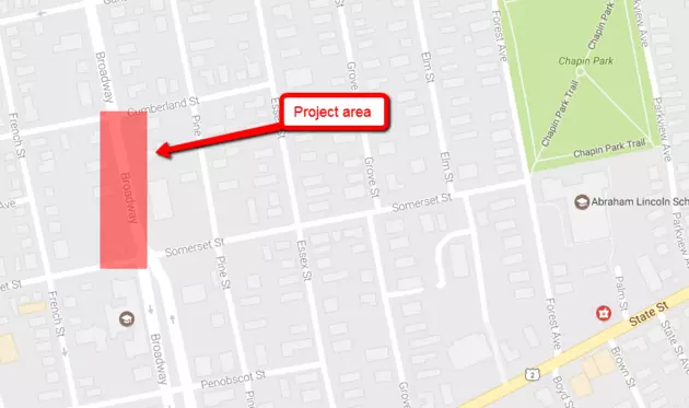 Sewer Replacement This Week On Broadway In Bangor