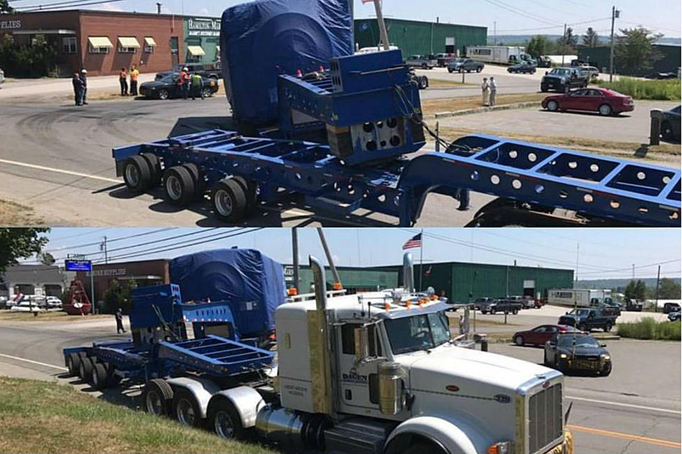 Trouble Transporting Windmill Component Causes Traffic Issues In Searsport