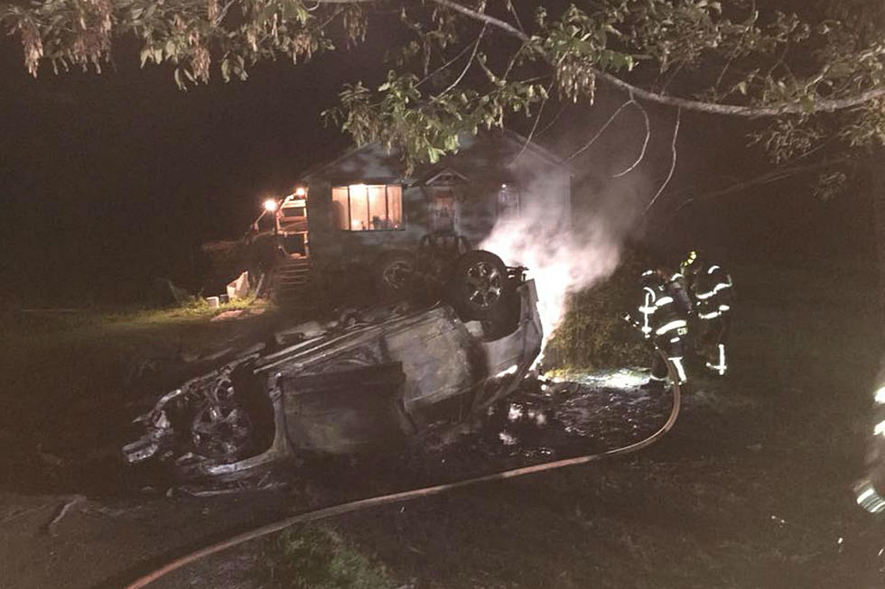 Police: Speed, Alcohol Possible Factors In Fiery Hermon Crash [VIDEO]