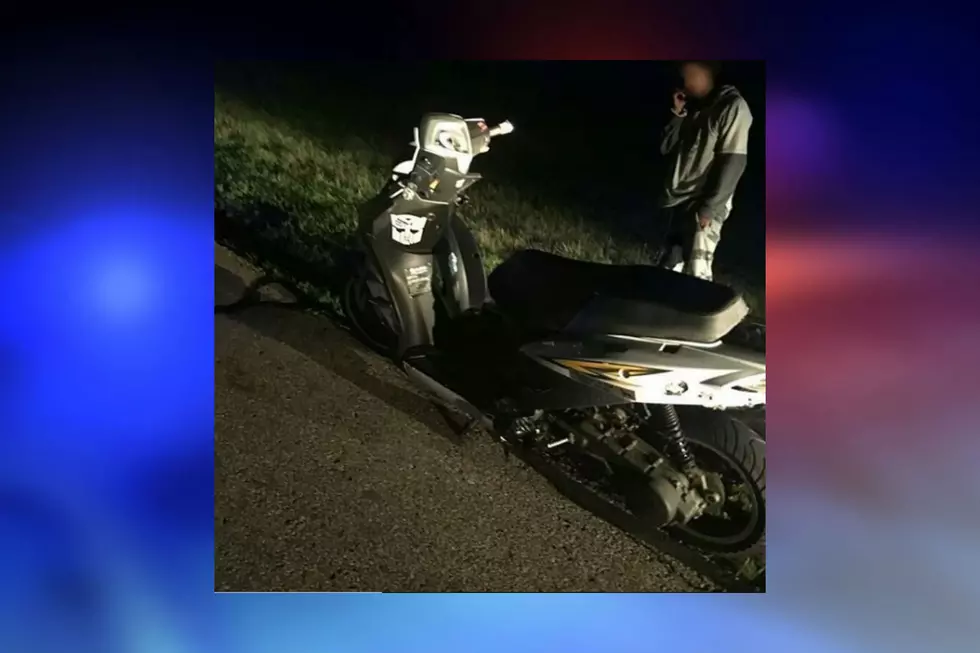 Scooter Driver Arrested For Using Cellphone As Headlight
