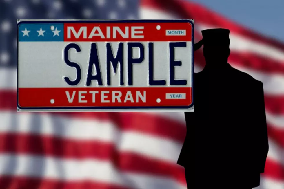 Maine&#8217;s Veterans License Plate Has A Patriotic New Look