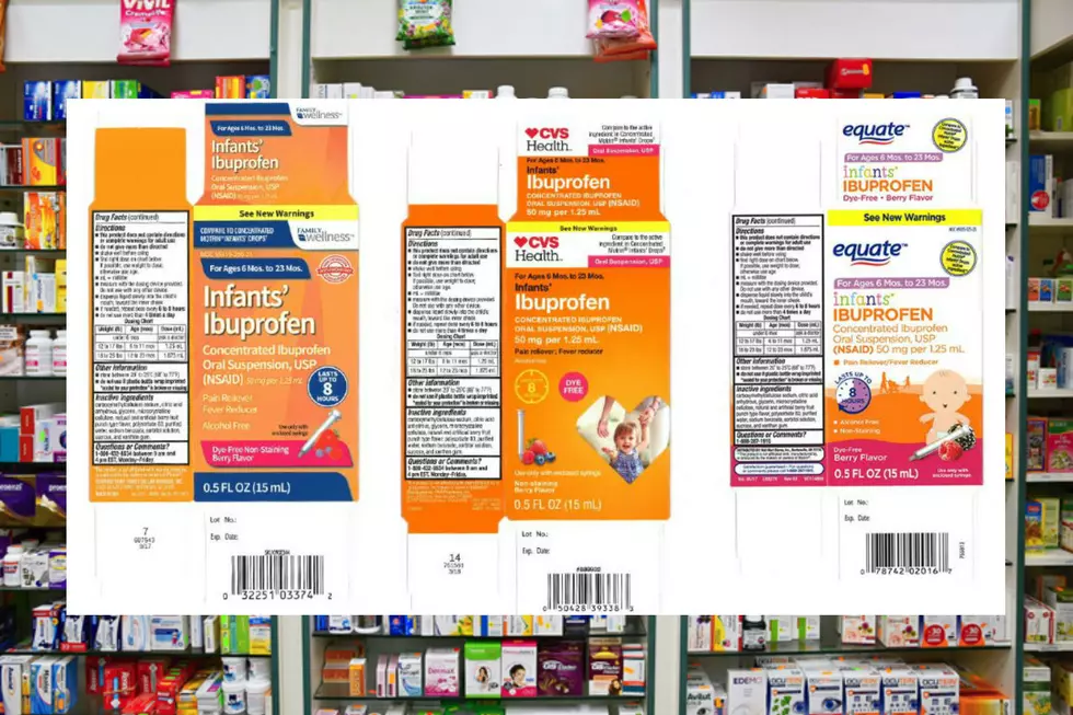 Voluntary Nationwide Recall Of Some Brands Of Infant Ibuprofen