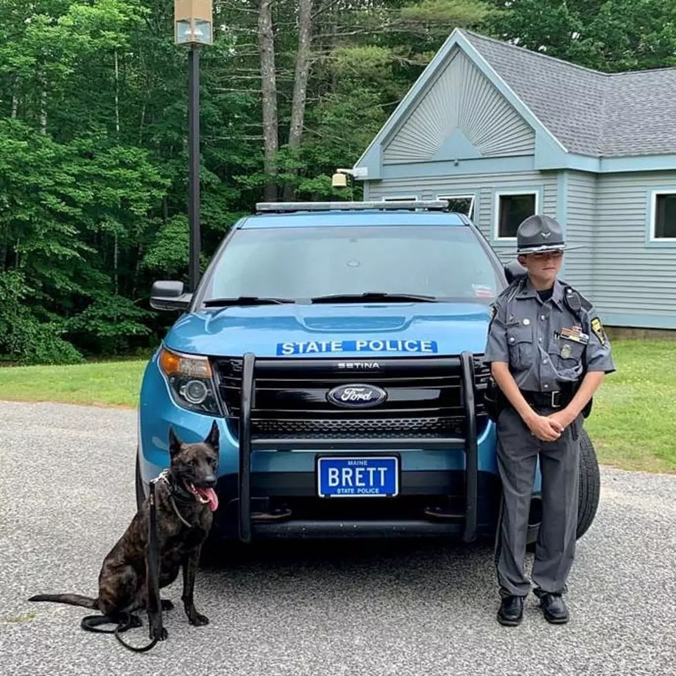 Boy Visiting State Police In Every State Comes To Maine