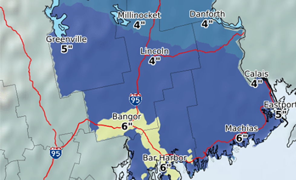 Winter Weather Advisory: Mid-week Storm To Bring Half A Foot Of Snow To Bangor