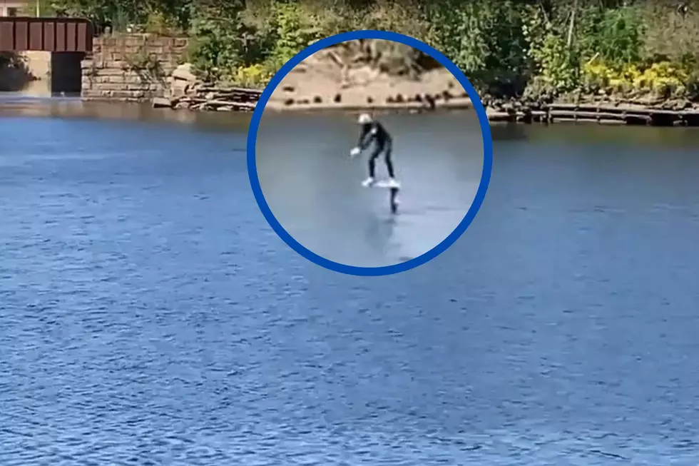 Watch This Daring Ride on a Foil Surfboard in Bangor