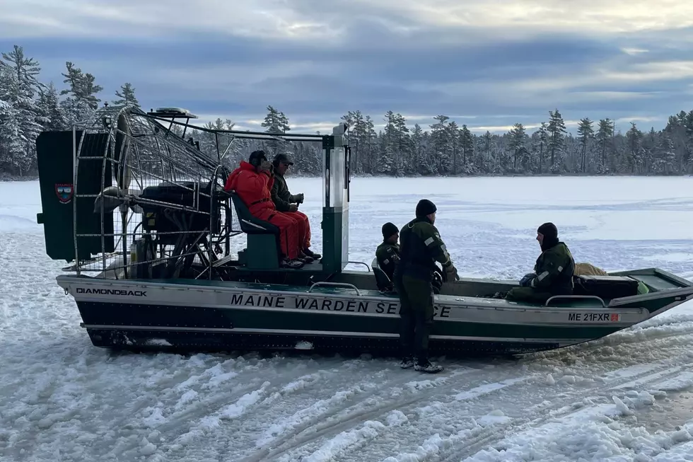 Maine Ice Fisherman Died When His Snowmobile Broke Thru the Ice