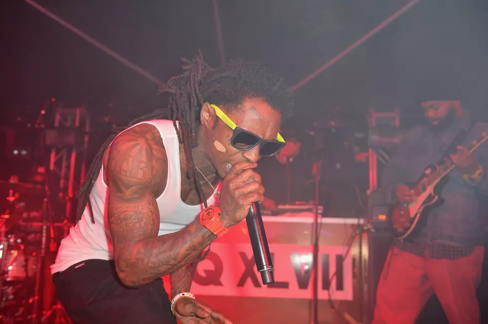 Weezy Stomps on Flag [VIDEO]