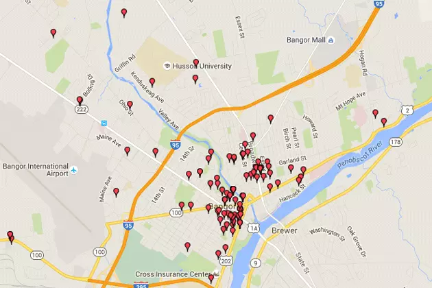 Sex Offenders in Bangor: Where Not To Trick-Or-Treat in the City [MAP]