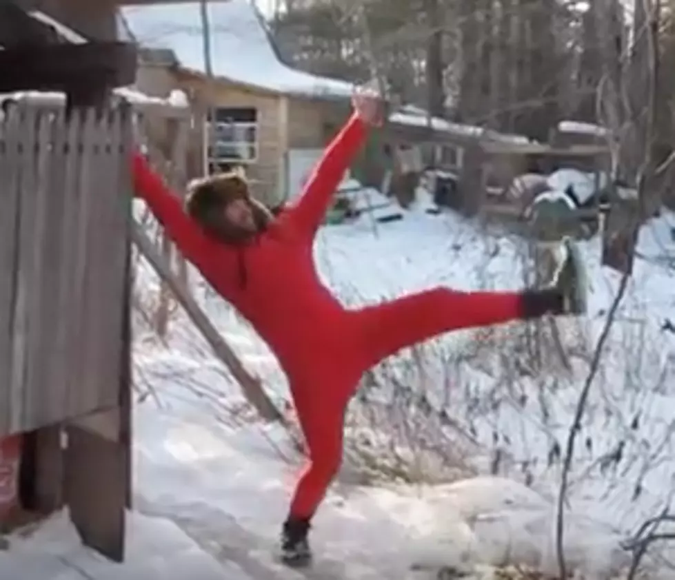 Mainers With Cabin Fever Make &#8216;Chandelier&#8217; Music Video [VIDEO]