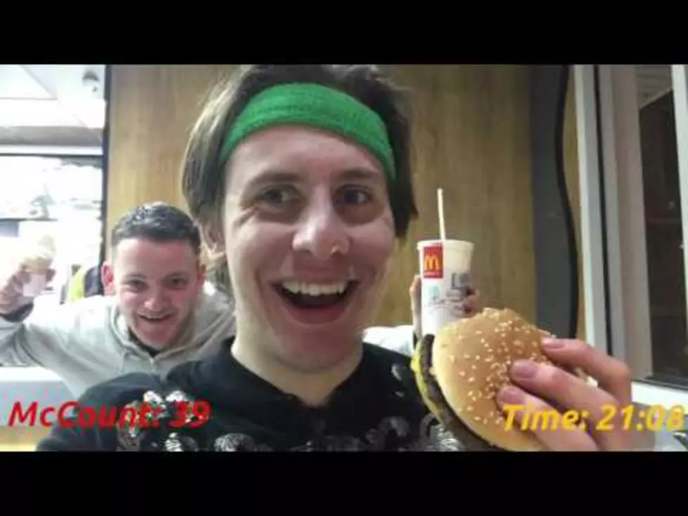 Man Eats At Every London McDonald’s In 1 Day [VIDEO]