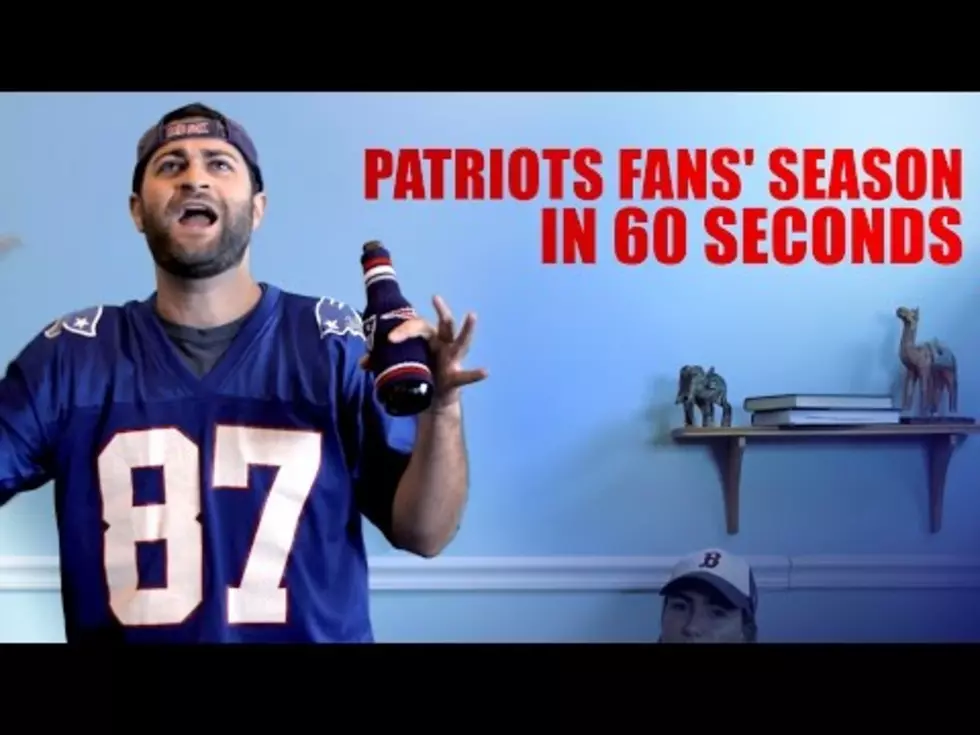 New England Patriots Fan’s Season In 60 Seconds [VIDEO]