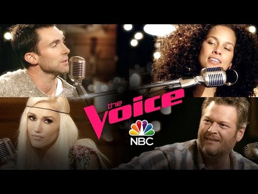 ‘The Voice’ Judges Perform Acoustic Version Of ‘Waterfalls’ [VIDEO]