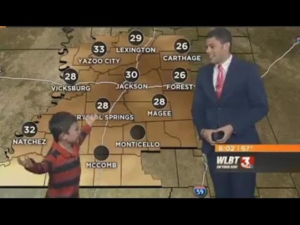 Watch A Kid Run On Set During Weather Forecast And Fart [VIDEO]