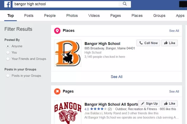Why Does The Bangor High Facebook Feature A Rival School&#8217;s Mascot?