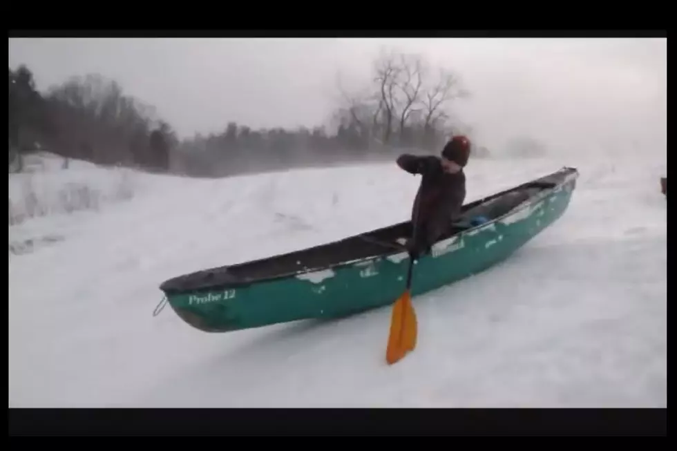 Have You Tried Snow Canoeing? [VIDEO]