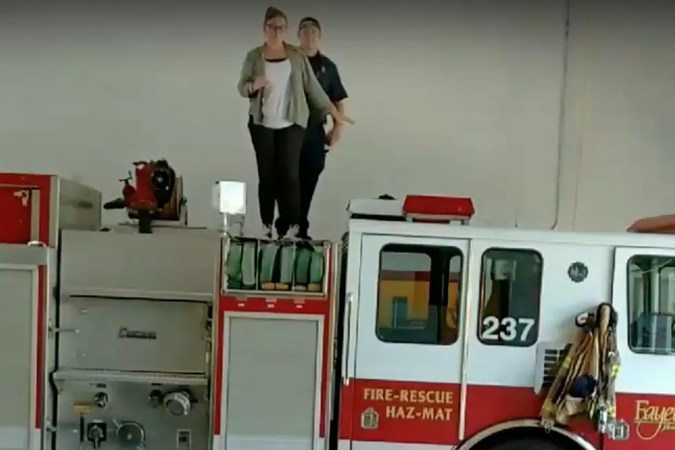 This Firefighter’s Proposal Sets A High Bar [VIDEO]