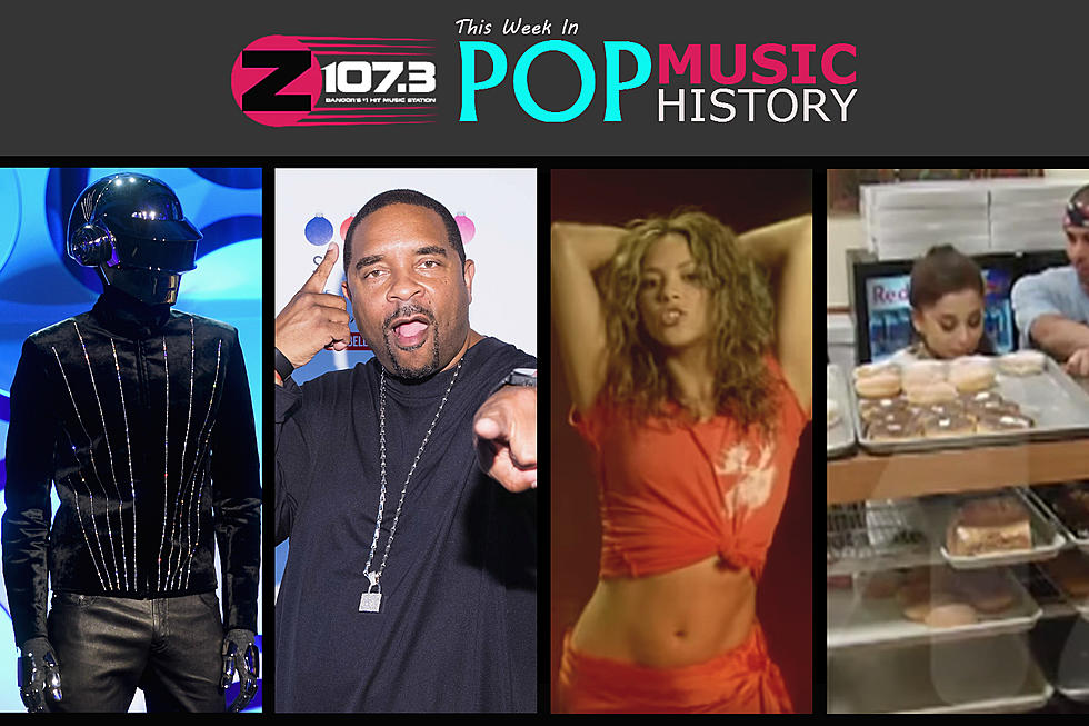 Z107.3’s This Week In Pop Music History: Ariana Licks Donuts, TLC Is Bankrupt, Baby Got Back [WATCH]