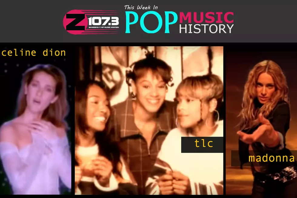 Z107.3’s This Week in Pop Music History: T Swift, TLC, Madonna and more [VIDEOS]