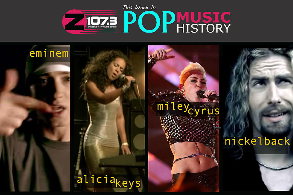 Z107.3’s This Week in Pop Music History: Eminem, Miley Cyrus and More [VIDEOS]