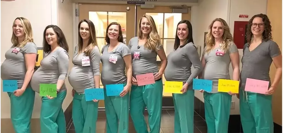 What Are The Odds? 9 Labor &#038; Delivery Nurses Pregnant At The Same Time!