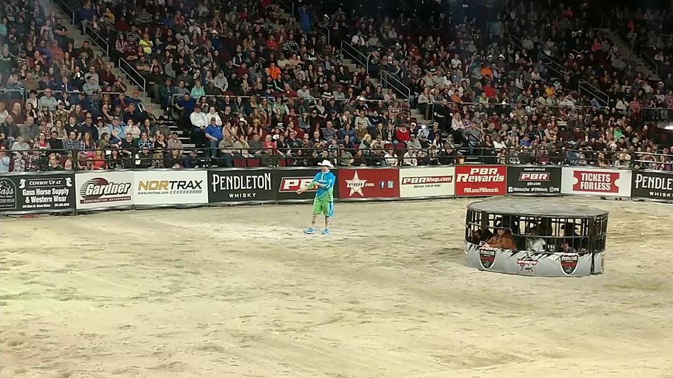 Watch Highlights From PBR Bull Riding In Bangor [VIDEO]