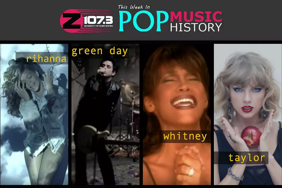 Z107.3&#8217;s This Week in Pop Music History: Rihanna, Whitney, Taylor and More [VIDEOS]
