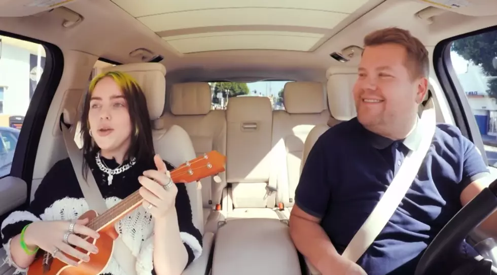 Billie Eilish Goes Behind The Scenes In Carpool Karaoke