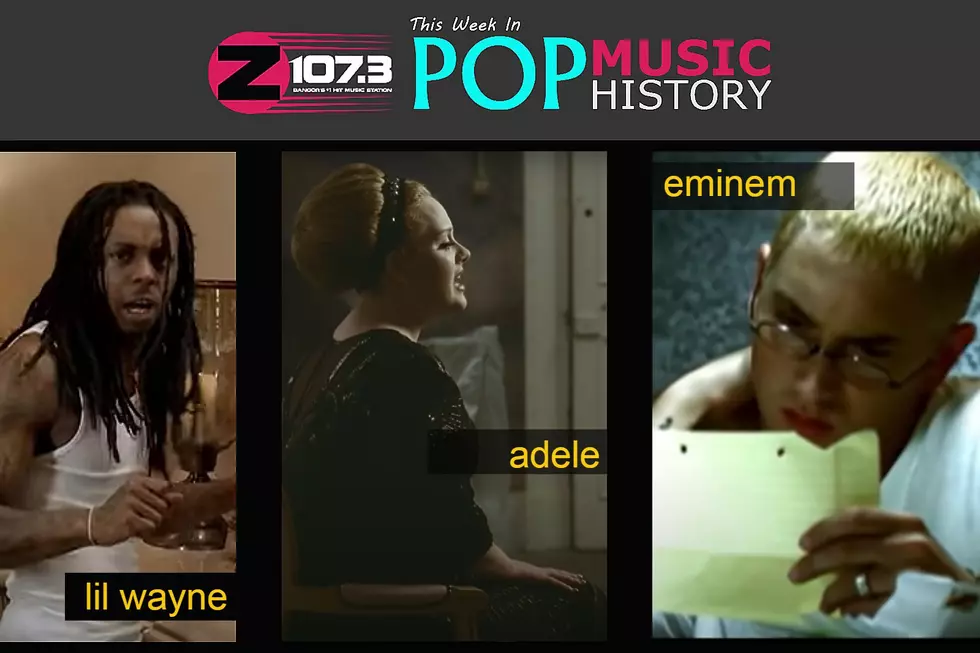 Z107.3’s This Week In Pop Music History: Eminem, Adele, and More [Watch]