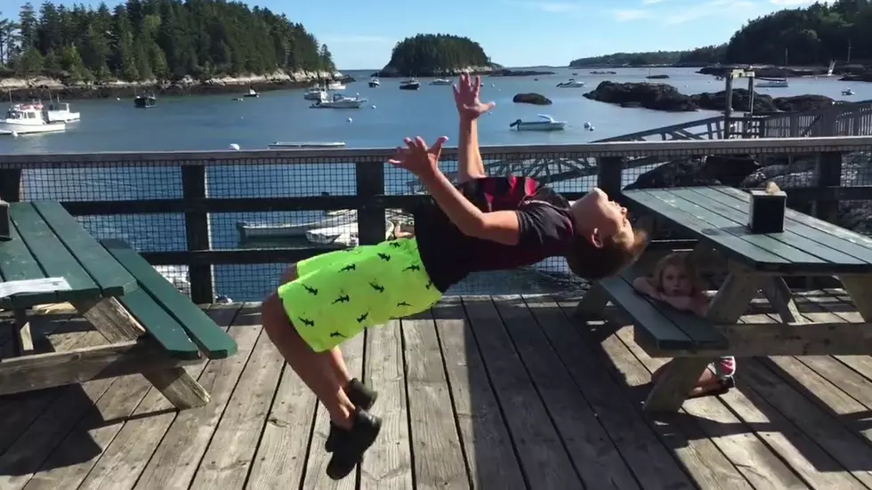 Maine Kid Does Summer Backflips All Over The State [VIDEO]