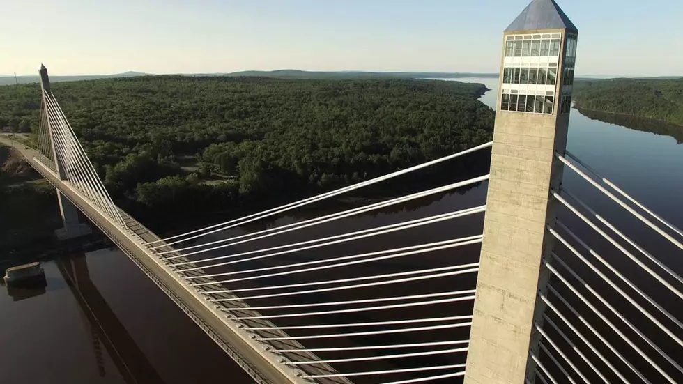 Maine Family Takes Amazing Video Of The Penobscot Narrows Bridge