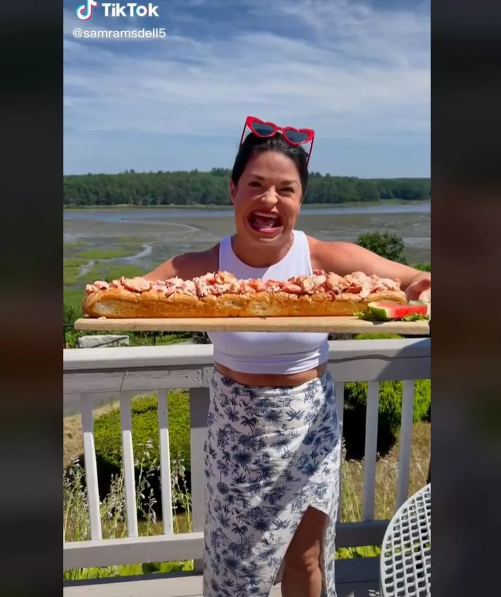Woman With World’s Largest Gape Eats Maine’s Biggest Lobster Roll