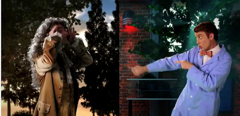 Epic Rap Battles – Sir Isaac Newton vs. Bill Nye [Video]
