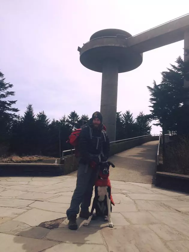 Collin &#038; Wilma On the AT -Clingman&#8217;s Dome