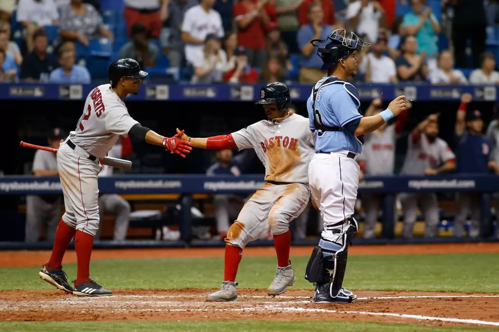 Red Sox Take 3 of 4 From Rays Win Sunday 2-1