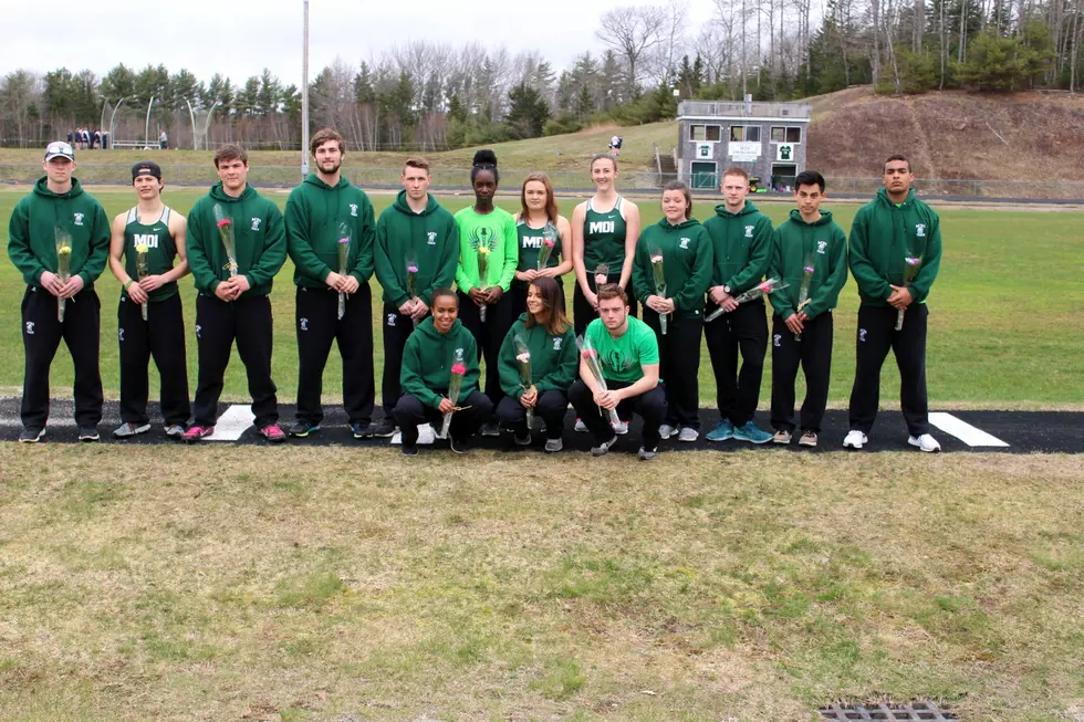 MDI Seniors Honored Before Last Home Track and Field Meet [PHOTOS]