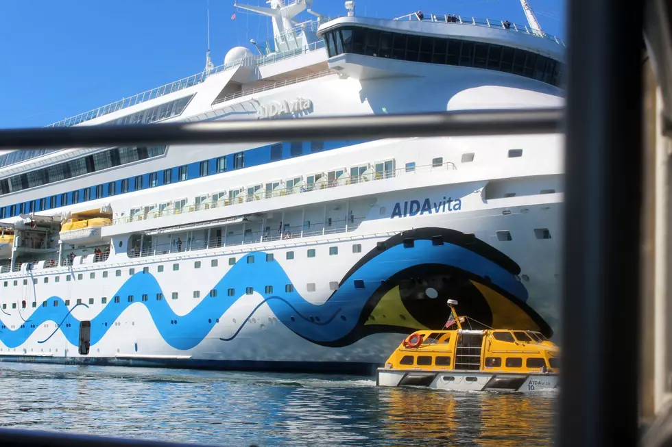 Welcoming the AIDAvita to Bar Harbor [PHOTOS]