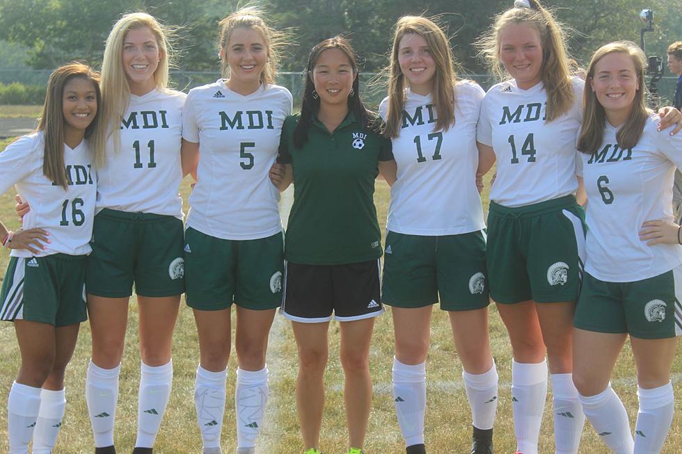 MDI Girls Drop Game to Foxcroft Academy 2-1 on Senior Recognition Day