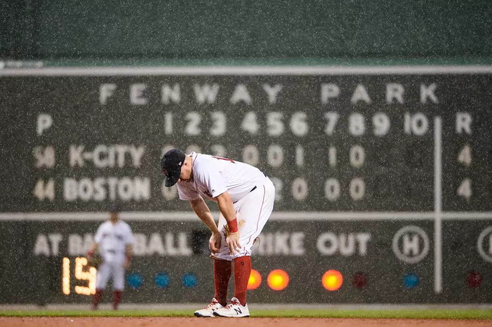 Red Sox – Royals Game Suspended 4-4 in 10th Inning
