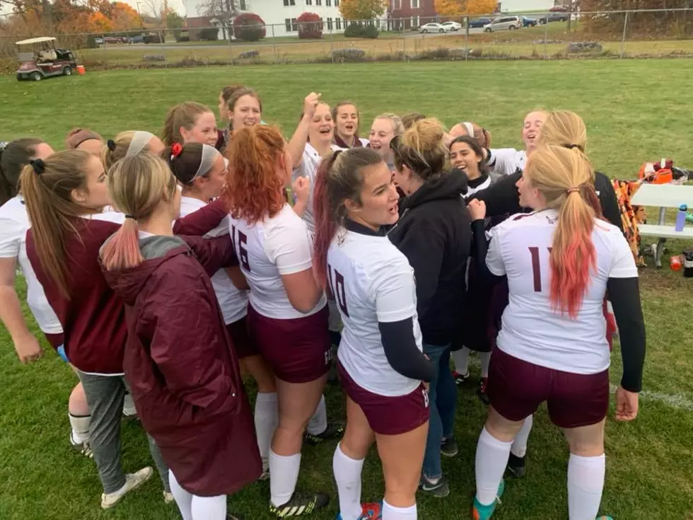 Ellsworth Girls Soccer Win 1st Playoff in 7 Years Beat FA 3-0